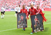 Fussball 1. Bundesliga Saison 18/19: FC Bayern Muenchen  - Eintracht Frankfurt