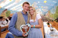 Fussball 2. Bundesliga : TSV 1860 Muenchen auf dem Oktoberfest