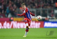 Fussball 1. Bundesliga Saison 14/15: Bastian Schweinsteiger (FC Bayern Muenchen)