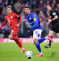 Fussball 1. Bundesliga Saison 19/20: FC Bayern Muenchen -  FC Schalke 04