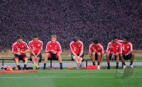 Fussball 1. Bundesliga 11/12: FC Bayern Muenchen Training in Doha