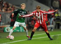 Fussball DFB Pokal 10/11 : FC Bayern Muenchen - SV Werder Bremen