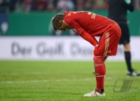 FUSSBALL DFB POKAL  Saison 2012/2013:  FC Augsburg - FC Bayern Muenchen