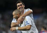 FUSSBALL  CHL  Saison 2011/2012:  JUBEL Karim Benzema (Real Madrid)