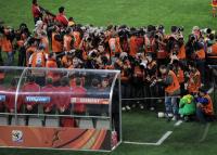 FUSSBALL WM 2010  HALBFINALE: Deutschland - Spanien