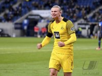 Fussball 1. Bundesliga Saison 21/22: TSG 1899 Hoffenheim - Borussia Dortmund