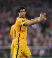 Fussball CHL 15/16 Viertelfinale: Atletico Madrid - FC Barcelona