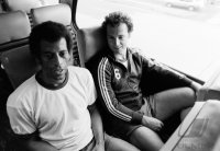 Fussball: Carlos Alberto und Franz Beckenbauer (beide, Cosmos New York)