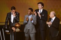 Fussball International  FIFA Ballon d Or 2013: Sieger Cristiano Ronaldo (Portugal)