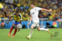 FUSSBALL WM 2014, Gruppenphase: Ecuador - Frankreich