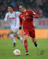 FUSSBALL DFB POKAL  Saison 2012/2013: Franck Ribery (FC Bayern Muenchen)