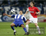 Fussball CHL Finale: Monaco - Porto, Zweikampf