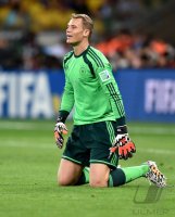 FUSSBALL WM 2014, HALBFINALE: Brasilien - Deutschland