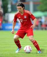 Fussball 1. Bundesliga :  Danijel Pranjic (FC Bayern Muenchen)