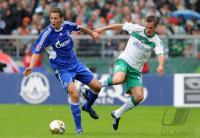 FUSSBALL 1. BUNDESLIGA: Bremen - Schalke