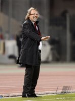 Fussball International Gulf Cup 2013:  Trainer des Yemen; Tom Saintfiet (Belgien)