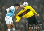 Fussball 1. Bundesliga: Dortmund - 60 Muenchen, Zweikampf