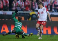 Fussball International:  Polen - Elfenbeinkueste