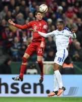 Fussball DFB Pokal Achtelfinale 15/16: FC Bayern Muenchen - SV Darmstadt 98