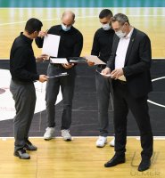 Basketball 2. Bundesliga 2020/2021: Tigers Tuebingen - Tigers Tuebingen - Gladiators Trier