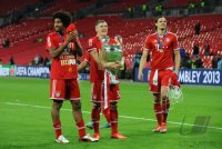 Fussball Champions League Finale 2013:  Borussia Dortmund - FC Bayern Muenchen