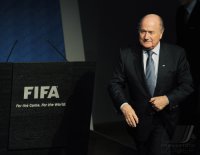 Fussball International: FIFA Pressekonferenz  Joseph S. Blatter