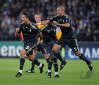 FUSSBALL  International CHL 09/10  JUBEL  Cristiano Ronaldo (Real Madrid)