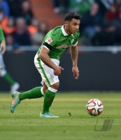 Fussball, 1. Bundesliga  Saison 2014/2015: SV Werder Bremen - Hamburger SV