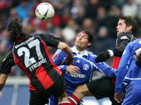 Fussball, 1. Bundesliga: Frankfurt - Schalke