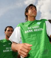 FUSSBALL, 1. BUNDESLIGA: Training Werder Bremen