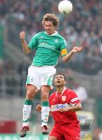 Fussball 1. Bundesliga: Bremen - Stuttgart