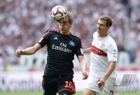 Fussball 1. Bundesliga Saison 14/15: VfB Stuttgart - Hamburger SV