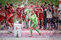 Fussball 1. Bundesliga 25/26: FC Bayern Muenchen 35. Deutschen Meisterschaft