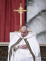 Vatikan, Rom Ostermesse 2024 Papst Franziskus I.