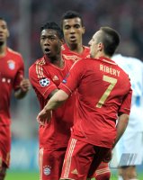 FUSSBALL INTERNATIONAL  CHL Viertelfinale 11/12: FC Bayern Muenchen - Olympic Marseille