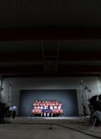 Fussball 1. Bundesliga 2010/2011: Mannschaftsfoto  FC Bayern Muenchen