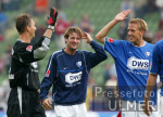 Fussball Bundesliga: Leverkusen - Bochum, Jubel Bochumm
