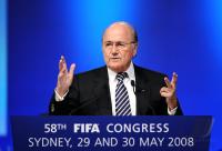 Fussball 58. FIFA Kongress 2008  BLATTER