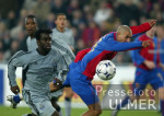 FUSSBALL UEFA CUP  FC Basel - Newcastle United    Spielszene