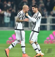 FUSSBALL SERIE A 2015/2016: JUBEL Simone Zaza (Juventus Turin)