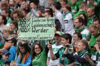 Fussball, 1. Bundesliga Saison 2012/2013: SV Werder Bremen - Eintracht Frankfurt