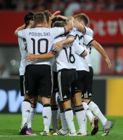 Fussball International EM 2012 Qualifikationsspiel:  Oesterreich - Deutschland