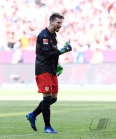 Fussball 1. Bundesliga Saison 17/18: FC Bayern Muenchen - VfB Stuttgart
