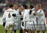 FUSSBALL CHL  JUBEL  Real Madrid