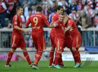 Fussball 1. Bundesliga, Saison 2012/2013:  FC Bayern Muenchen - TSG Hoffenheim