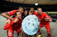 Fussball, 1. Bundesliga  Saison 2013/2014: Hertha BSC Berlin - FC Bayern Muenchen
