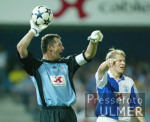 FUSSBALL CHL Quali  Zrich - Athen GZ Torwart Fabrice Borer