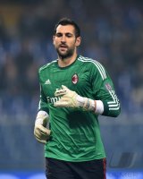 Fussball International Serie A 14/15: Torwart Diego Lopez (AC Mailand)