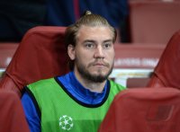 FUSSBALL  CHL  Saison 2013/2014: Nicklas Bendtner (Arsenal)