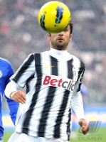 FUSSBALL SERIE A:  Mirko Vucinic (Juventus Turin)
